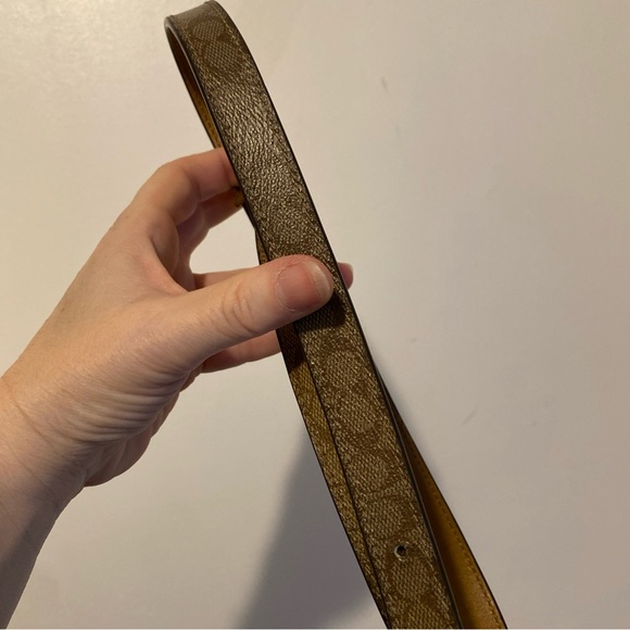 Coach Brown Belt with Gold Buckle - Picture 7 of 10